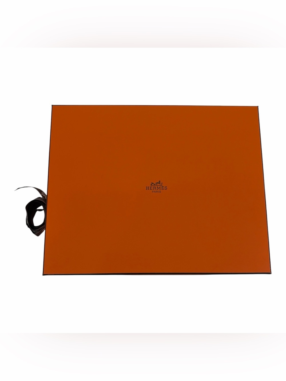 Hermes Orange Empty Shoe Box